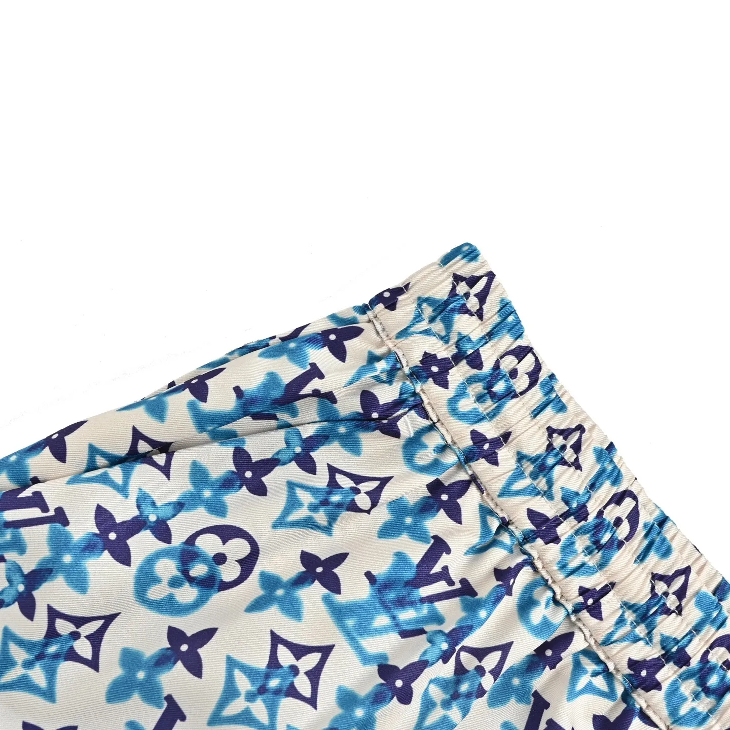 Louis Vuitton/Louis Vuitton full-length presbyopic print suit shorts
